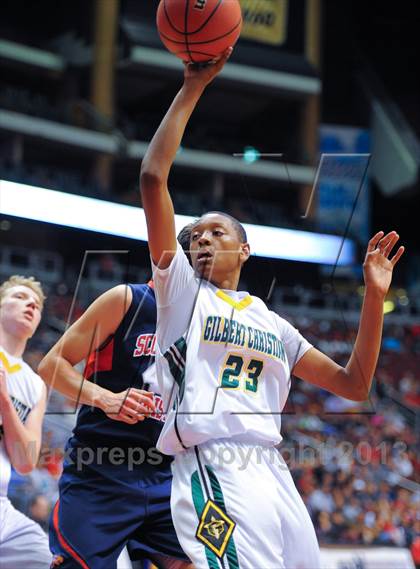 Thumbnail 1 in Scottsdale Christian Academy vs. Gilbert Christian (AIA D3 Semifinals) photogallery.