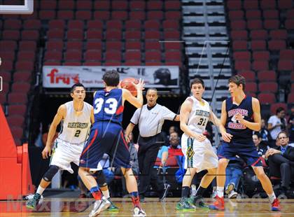 Thumbnail 3 in Scottsdale Christian Academy vs. Gilbert Christian (AIA D3 Semifinals) photogallery.