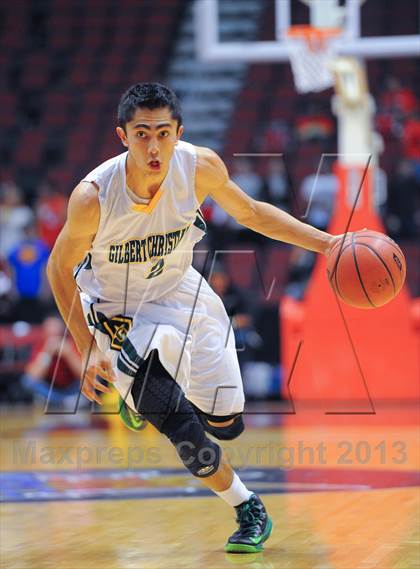 Thumbnail 2 in Scottsdale Christian Academy vs. Gilbert Christian (AIA D3 Semifinals) photogallery.