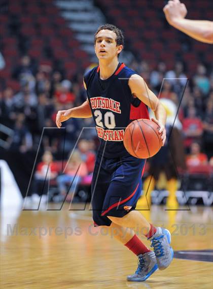 Thumbnail 2 in Scottsdale Christian Academy vs. Gilbert Christian (AIA D3 Semifinals) photogallery.