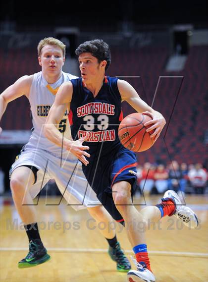 Thumbnail 1 in Scottsdale Christian Academy vs. Gilbert Christian (AIA D3 Semifinals) photogallery.