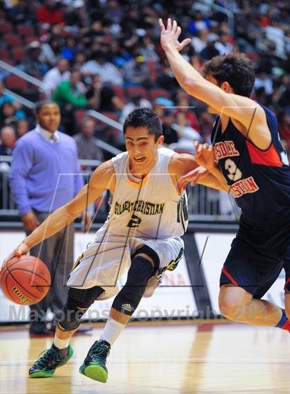 Thumbnail 1 in Scottsdale Christian Academy vs. Gilbert Christian (AIA D3 Semifinals) photogallery.