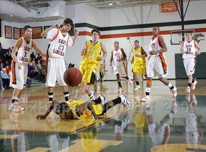 Thumbnail 3 in Lincolnton @ East Lincoln (NCHSAA Playoffs) photogallery.