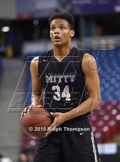 Thumbnail 1 in Archbishop Mitty vs. Sacramento (CIF NorCal Regional D2 Final) photogallery.