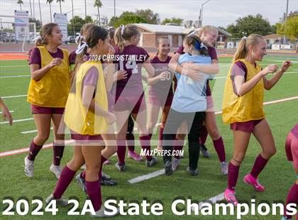 Thumbnail 2 in Northland Prep Academy vs Show Low (AIA-2A Awards) photogallery.