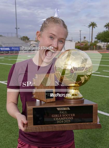 Thumbnail 2 in Northland Prep Academy vs Show Low (AIA-2A Awards) photogallery.
