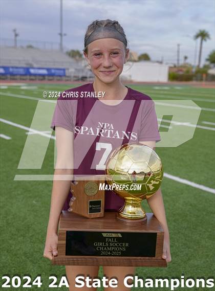 Thumbnail 1 in Northland Prep Academy vs Show Low (AIA-2A Awards) photogallery.