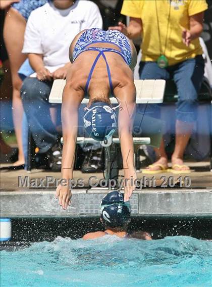 Thumbnail 2 in CIF Central Section Swimming Championships (Finals 200 Medley Relay) photogallery.