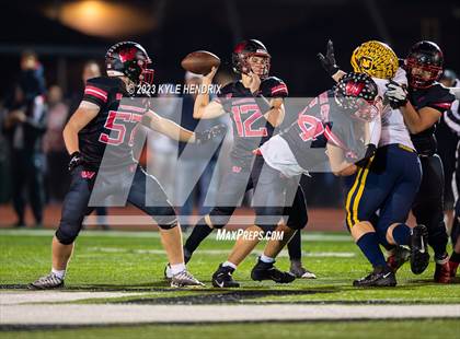 Thumbnail 2 in Archbishop Moeller @ Lakota West (OHSAA Region 4 Regional Final) photogallery.