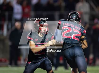 Thumbnail 2 in Archbishop Moeller @ Lakota West (OHSAA Region 4 Regional Final) photogallery.