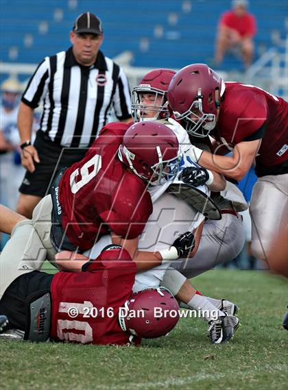 Thumbnail 3 in Montgomery Bell Academy @ Brentwood (Scrimmage) photogallery.