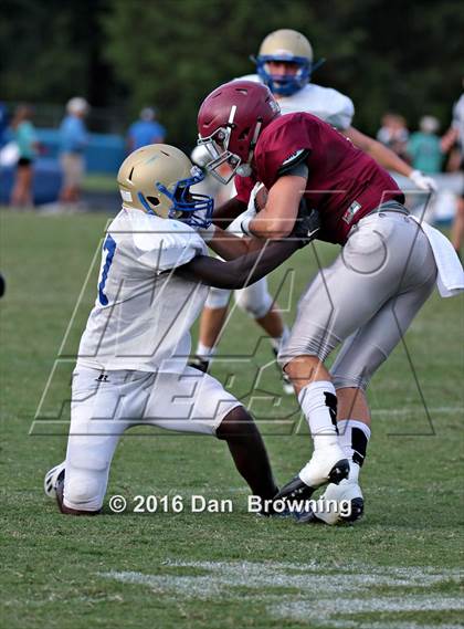 Thumbnail 1 in Montgomery Bell Academy @ Brentwood (Scrimmage) photogallery.