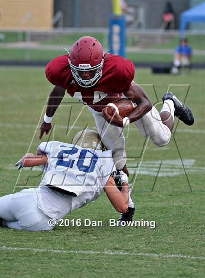 Thumbnail 3 in Montgomery Bell Academy @ Brentwood (Scrimmage) photogallery.
