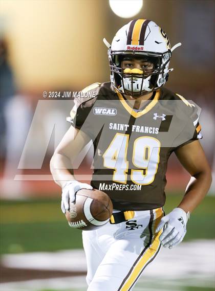 Thumbnail 3 in Grant @ Saint Francis (CIF Northern Regional 2AA Championship) photogallery.