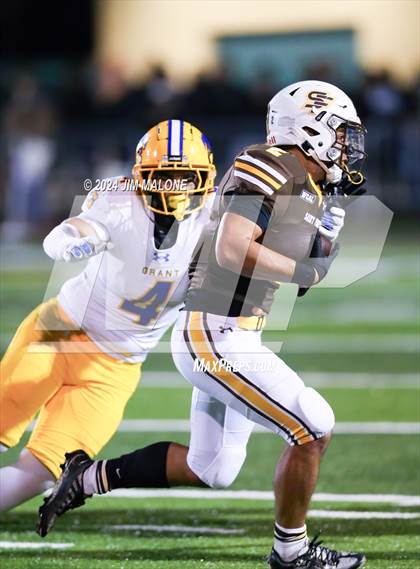 Thumbnail 3 in Grant @ Saint Francis (CIF Northern Regional 2AA Championship) photogallery.
