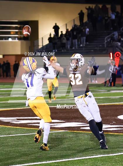 Thumbnail 3 in Grant @ Saint Francis (CIF Northern Regional 2AA Championship) photogallery.