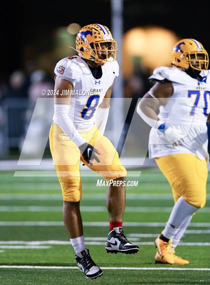 Thumbnail 3 in Grant @ Saint Francis (CIF Northern Regional 2AA Championship) photogallery.