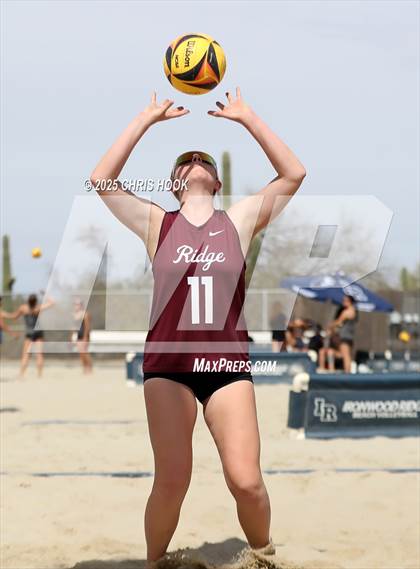 Thumbnail 2 in Ironwood Ridge vs. Mountain Ridge (CatBox Classic Beach Invitational) photogallery.