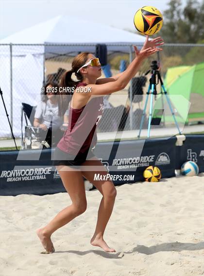 Thumbnail 2 in Ironwood Ridge vs. Mountain Ridge (CatBox Classic Beach Invitational) photogallery.
