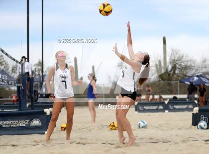 Thumbnail 3 in Ironwood Ridge vs. Mountain Ridge (CatBox Classic Beach Invitational) photogallery.