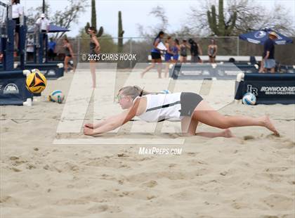 Thumbnail 2 in Ironwood Ridge vs. Mountain Ridge (CatBox Classic Beach Invitational) photogallery.