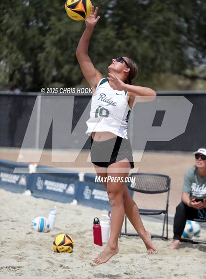 Thumbnail 3 in Ironwood Ridge vs. Mountain Ridge (CatBox Classic Beach Invitational) photogallery.