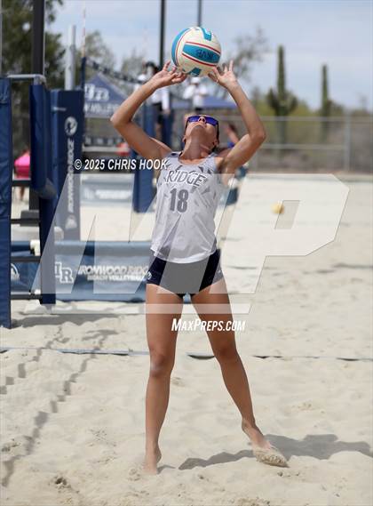 Thumbnail 3 in Ironwood Ridge vs. Mountain Ridge (CatBox Classic Beach Invitational) photogallery.