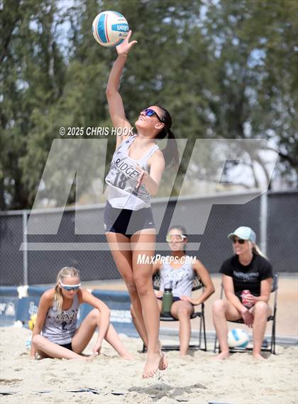 Thumbnail 2 in Ironwood Ridge vs. Mountain Ridge (CatBox Classic Beach Invitational) photogallery.