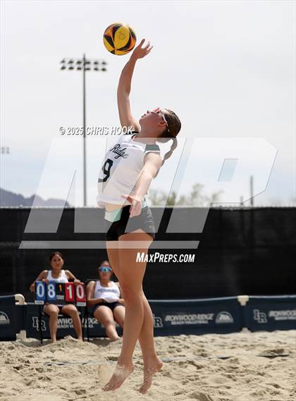 Thumbnail 3 in Ironwood Ridge vs. Mountain Ridge (CatBox Classic Beach Invitational) photogallery.