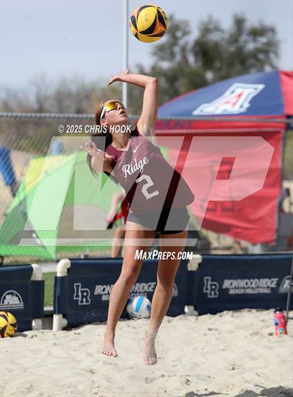 Thumbnail 1 in Ironwood Ridge vs. Mountain Ridge (CatBox Classic Beach Invitational) photogallery.