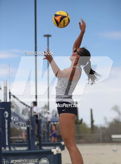 Thumbnail 2 in Ironwood Ridge vs. Mountain Ridge (CatBox Classic Beach Invitational) photogallery.