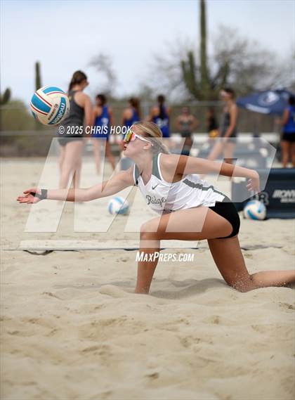 Thumbnail 2 in Ironwood Ridge vs. Mountain Ridge (CatBox Classic Beach Invitational) photogallery.