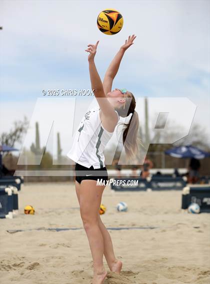 Thumbnail 2 in Ironwood Ridge vs. Mountain Ridge (CatBox Classic Beach Invitational) photogallery.