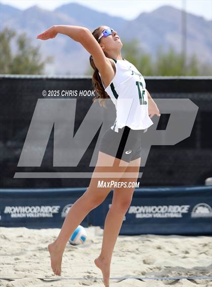 Thumbnail 3 in Ironwood Ridge vs. Mountain Ridge (CatBox Classic Beach Invitational) photogallery.