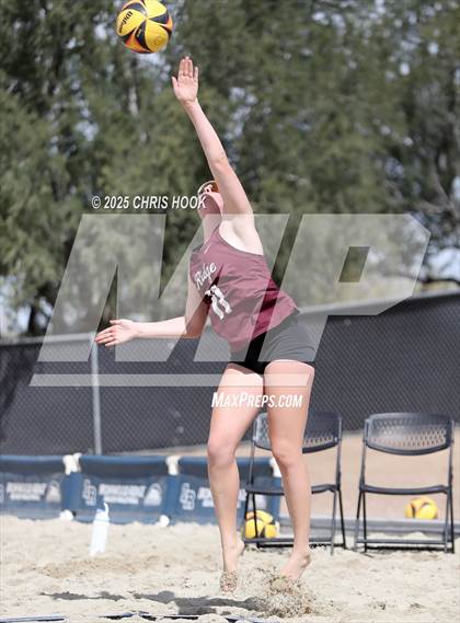 Thumbnail 2 in Ironwood Ridge vs. Mountain Ridge (CatBox Classic Beach Invitational) photogallery.