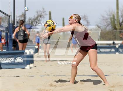 Thumbnail 2 in Ironwood Ridge vs. Mountain Ridge (CatBox Classic Beach Invitational) photogallery.