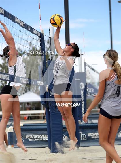 Thumbnail 3 in Ironwood Ridge vs. Mountain Ridge (CatBox Classic Beach Invitational) photogallery.