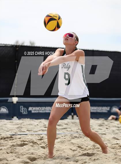 Thumbnail 2 in Ironwood Ridge vs. Mountain Ridge (CatBox Classic Beach Invitational) photogallery.