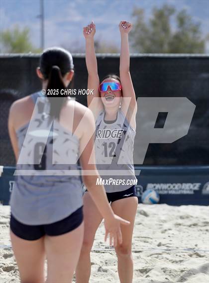Thumbnail 1 in Ironwood Ridge vs. Mountain Ridge (CatBox Classic Beach Invitational) photogallery.