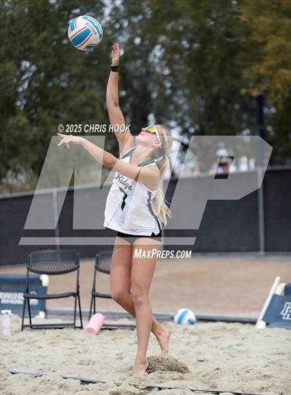 Thumbnail 3 in Ironwood Ridge vs. Mountain Ridge (CatBox Classic Beach Invitational) photogallery.