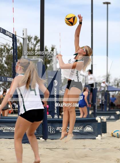 Thumbnail 1 in Ironwood Ridge vs. Mountain Ridge (CatBox Classic Beach Invitational) photogallery.