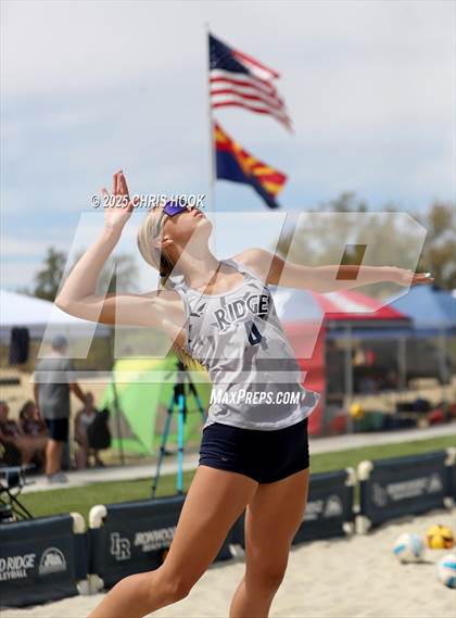 Thumbnail 3 in Ironwood Ridge vs. Mountain Ridge (CatBox Classic Beach Invitational) photogallery.