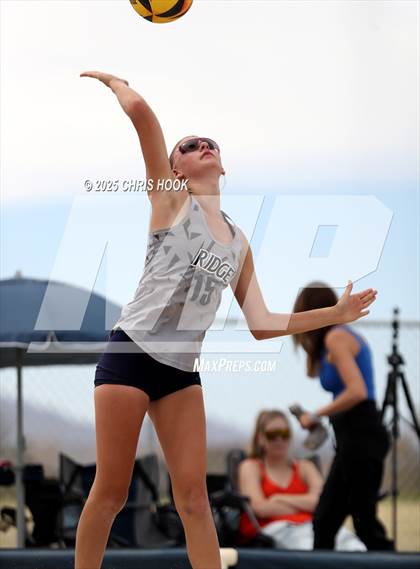 Thumbnail 2 in Ironwood Ridge vs. Mountain Ridge (CatBox Classic Beach Invitational) photogallery.