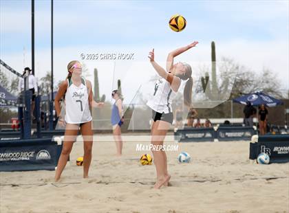 Thumbnail 2 in Ironwood Ridge vs. Mountain Ridge (CatBox Classic Beach Invitational) photogallery.