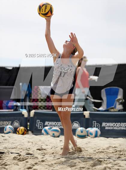 Thumbnail 2 in Ironwood Ridge vs. Mountain Ridge (CatBox Classic Beach Invitational) photogallery.