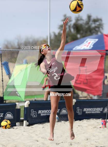 Thumbnail 2 in Ironwood Ridge vs. Mountain Ridge (CatBox Classic Beach Invitational) photogallery.