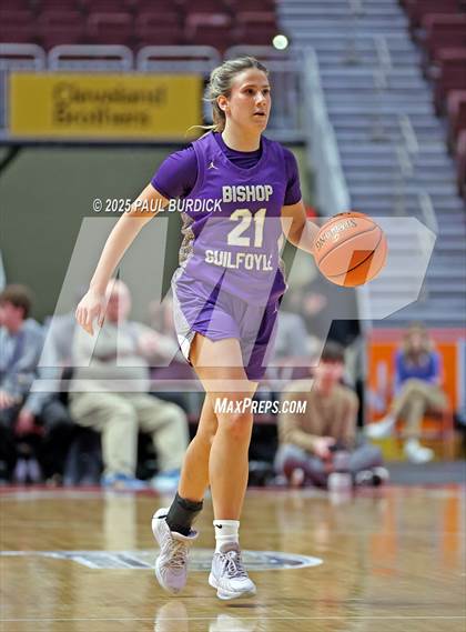 Thumbnail 2 in Bishop Guilfoyle vs. Linville Hill (PIAA 1A Championship) photogallery.