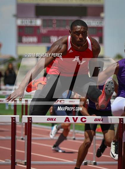 Thumbnail 3 in Golden League CIF Finals (Boys Sprints & Hurdles) photogallery.