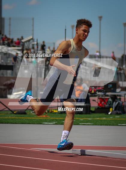 Thumbnail 3 in Golden League CIF Finals (Boys Sprints & Hurdles) photogallery.