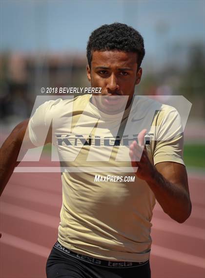 Thumbnail 3 in Golden League CIF Finals (Boys Sprints & Hurdles) photogallery.